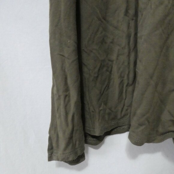 REVAMPED By Sirens | small | Khaki Sleeveless Dress With Back Button Detail - Picture 15 of 16